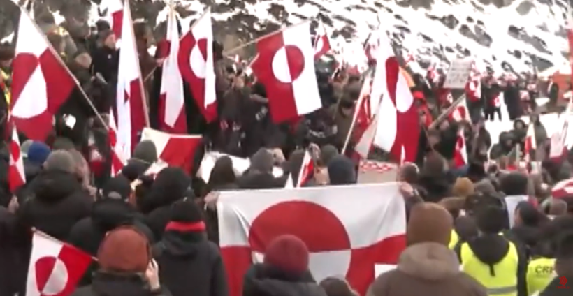 (VIDEO) Protesta, Grenlanda nuk është në shitje!