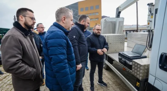 Toshkovski në terren: Po bëhet verifikimi përfundimtar i kamerave nga “Safe City”
