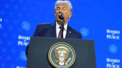 Bordi i Paqes, Trump nis fjalimin, përmend sërish ndaljen e luftërave, mes tyre Kosovë–Serbi