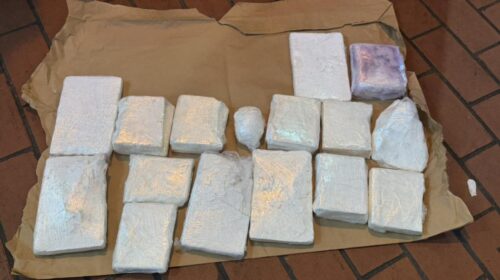 Është arrestuar një 26 vjeçar, u kap me 10 kilogram kokainë në fshatin Koliçan të Shkupit (VIDEO)