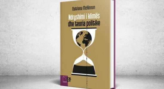 Logos-A boton librin “Ndryshimi i klimës dhe teoria politike” të autores Catriona McKinnon