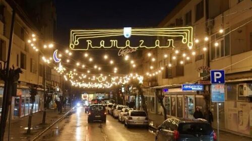 Gostivari ndezi dritat e Ramazanit, Limani: Njësoj si këto drita festive, e ndriçoftë çdo zemër muaji i Shenjtë i Ramazanit!