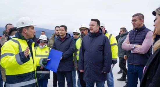 Nikolloski: Me dinamikë të shkëlqyer po ndërtohet autostrada Gostivar – Bukojçan