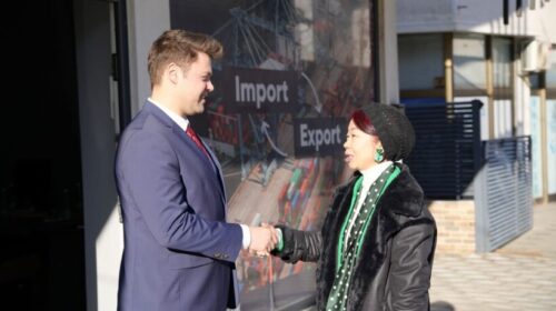 Tetovë: Kadir Ismaili pret Ambasadoren e Kinës, nis zyrtarisht aktiviteti i plotë i kompanisë