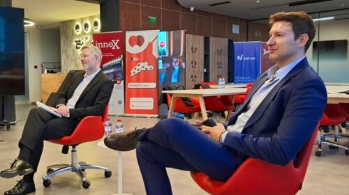 Ambasadori Meidani organizon takim me shoqërinë civile dhe Ambasadorin e Zvicrës në Innox Center