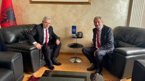 Ali Ahmeti takon Johannes Hahn: Integrimi në BE mbetet prioritet i pakontestueshëm