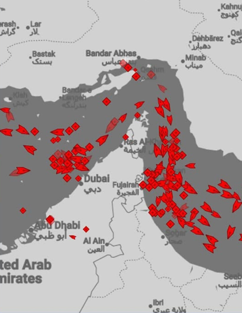 Mbyllet Ngushtica e Hormuzit për qarkullimin e anijeve