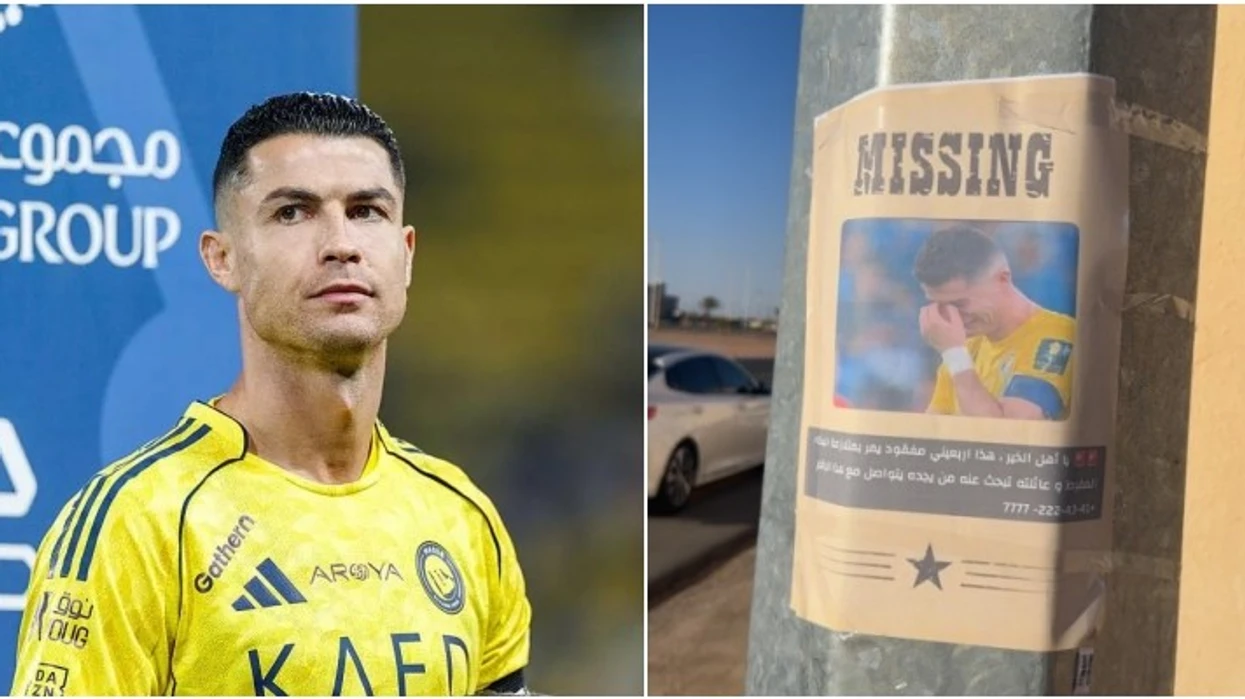 Fillojnë talljet brutale me Ronaldon – portugezi shpallet ‘person i humbur’ në Arabi