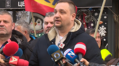 (VIDEO) Trendafilov: Të martën do ta bllokojmë edhe Qeverinë, hapi i radhës greva e përgjithshme