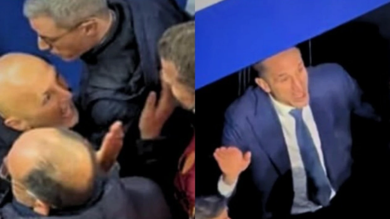(VIDEO) Presidenti, drejtori dhe trajneri i Juventusit sulmojnë verbalisht gjyqtarin pas derbit me Interin