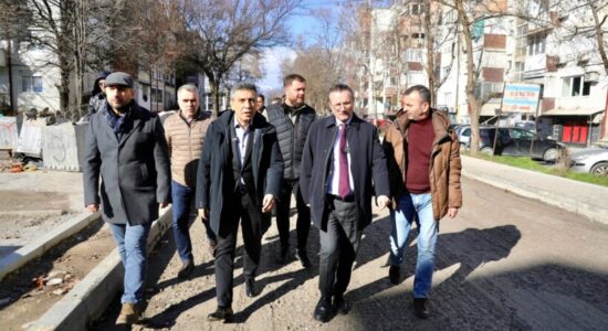 Masterplani i Çairit hyn në fazën e zbatimit, inspektim nga Mexhiti dhe arkitekti Vardar