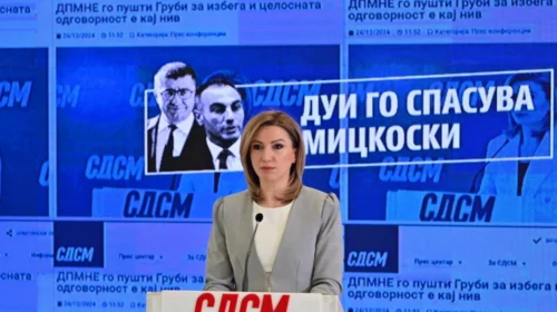 LSDM për kthimin e Grubit: Teatër në kufirin e Maqedonisë