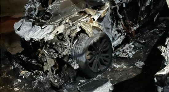 Digjet gjatë natës në Maqedoni vetura Range Rover i një inspektori policie