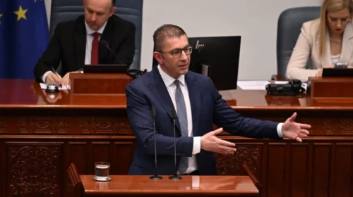 Mickoski: VMRO-DPMNE do ta formojë qeverinë e ardhshme edhe pas vitit 2028
