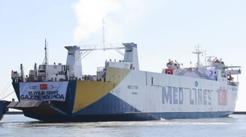 Ndihmat e Gjysmëhënës së Kuqe Turke vazhdojnë të hyjnë në Gaza pas rihapjes së pikës kufitare Rafah