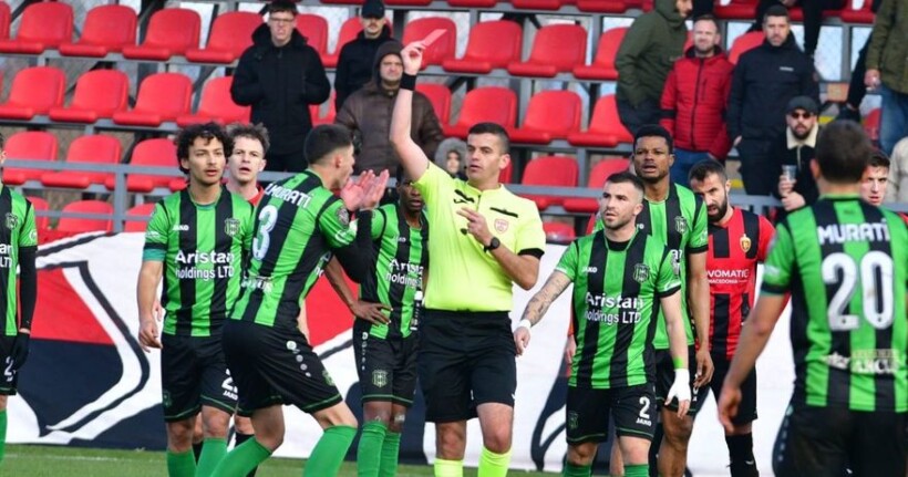 FFM: Rexhep Murati u ndëshkua me karton të kuq pasi e pështyu arbitrin kryesor