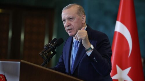 Presidenti i Turqisë Erdogan përkujton Fitoren e Çanakalasë në Luftën e Parë Botërore