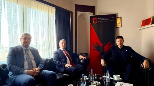 Meidani pret drejtorët e HALKBANK Shahbaz dhe Haxhipazin në Shkup, fokusi bisedës te bashkëpunimi dhe të rinjtë