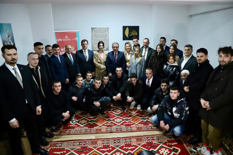 Kryetari i Partisë së Unitetit të Madh (BBP) nga Turqia, Mustafa Destixhi u takua me përfaqësuesit e shoqatës kulturore “Köprü”