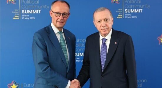 Presidenti turk dhe kancelari gjerman diskutojnë për sulmet amerikano-izraelite ndaj Iranit