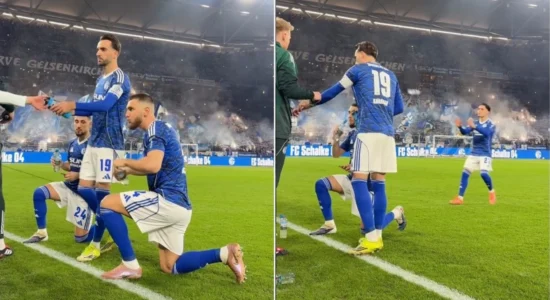 Ndeshja e Schalkes u ndërpre për shkak të iftarit, pothuajse gjysma e ekipit po agjëron