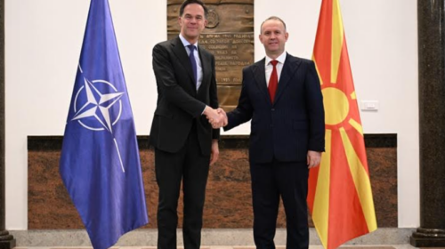 Takimi midis Kryetarit Gashi dhe Sekretarit të Përgjithshëm të NATO-s: Konfirmimi i aleancës së fortë