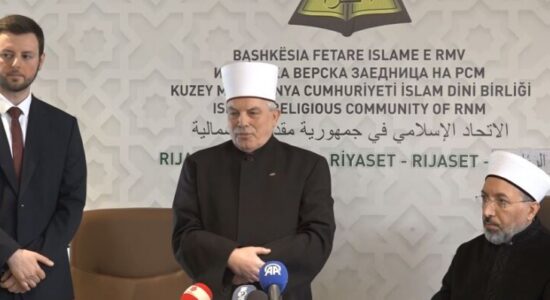 (VIDEO) Kryetari i Dijanetit turk në Shkup, Xhamia e Madhe simbol i bashkëpunimit RMV-Turqi