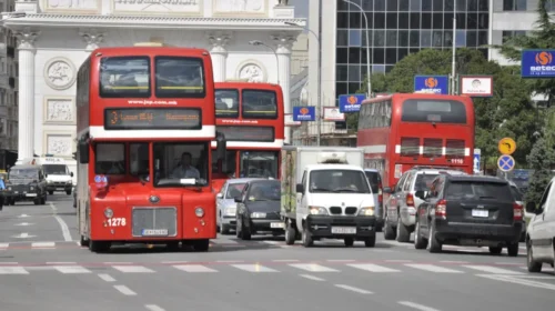 Transporti publik në Shkup me orar të ndryshuar për fundjavën e festave