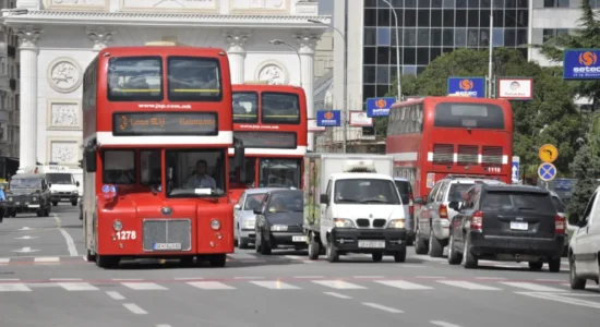 Transporti publik në Shkup me orar të ndryshuar për fundjavën e festave