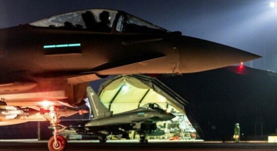 Avioni britanik në Katar rrëzon dronin iranian