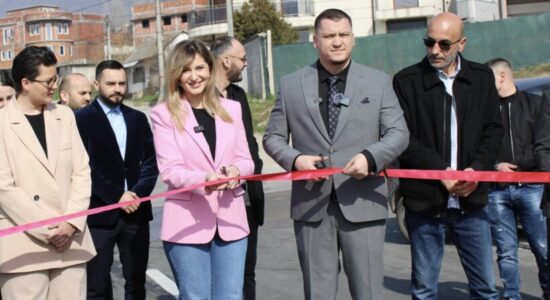 Përurohet Rruga 14 në Haraçinë, Beqiri: Investim afër 10 milionë denarë