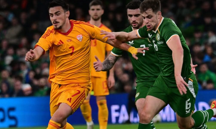 Maqedonia e Veriut barazon pa gola në miqësore me Irlandën