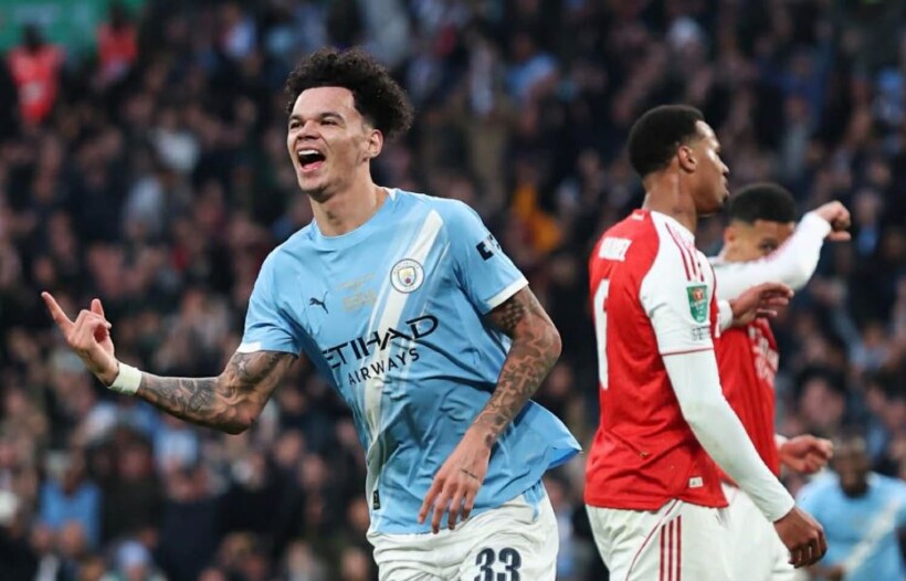 Man.City e mposht Arsenalin në finalen e Kupës së Ligës