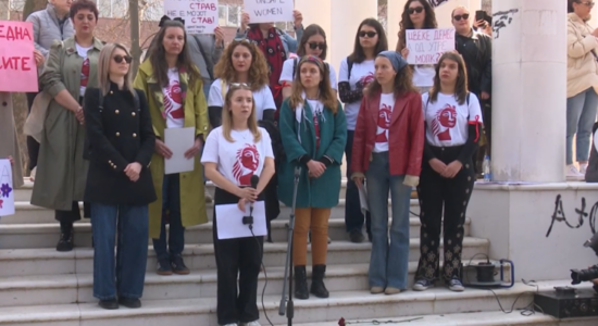 (VIDEO) “Nuk do të zhdukemi”, Marsh në Shkup për të drejtat dhe sigurinë e grave