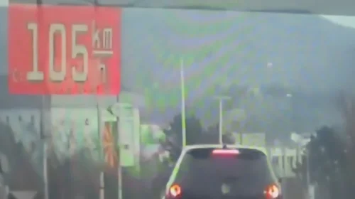 Kapet me 105 km/h në zonë urbane, sanksionohet 21-vjeçari nga Shtipi
