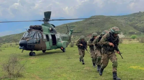 “Mburoja Albane-26”, Regjimenti i Këmbësorisë së Jugut stërvitje në Gjirokastër