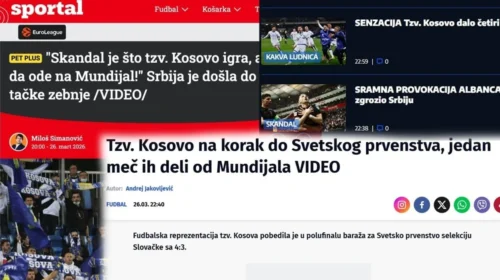 Mediave serbe u dhemb suksesi i “Dardanëve” – Kosova një hap larg Botërorit