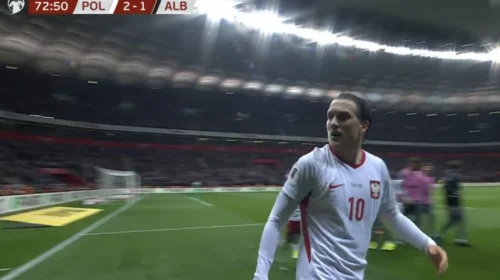 Shqipëria e pafat, Piotr Zielinski ia shënon “Kuq e Zinjve”