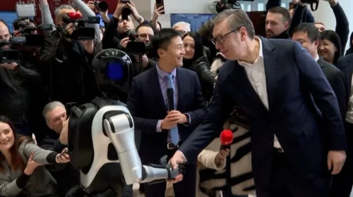 Robotët kinezë në Ushtrinë e Serbisë