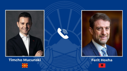 Mucunski-Hoxha: U theksua rëndësia e Korridorit 8, projekt me prioritet për Shqipërinë dhe Maqedoninë e Veriut