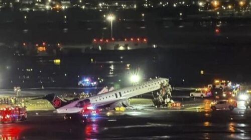 New York, mbyllet aeroporti “LaGuardia” pas përplasjes së një avioni me një kamion zjarrfikës
