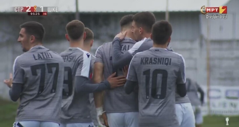 Shkëndija në gjysmëfinale të Kupës, eliminon Strugën