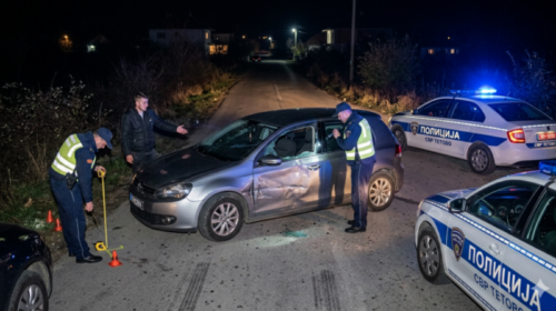 E frikshme në rrugën Tetovë–Bërvenicë: I zënë pritë shoferit dhe i shkatërrojnë makinën