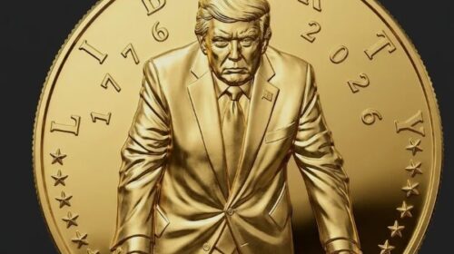 Miratohet monedha prej ari me imazhin e Trump, shpërthejnë kritikat në SHBA