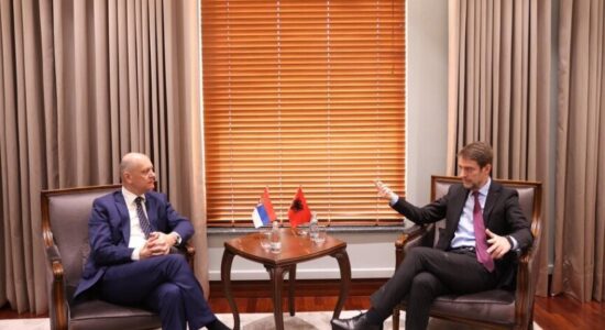 Kryediplomati Hoxha takon ambasadorin serb në Tiranë: Kosova është shtet i pavarur