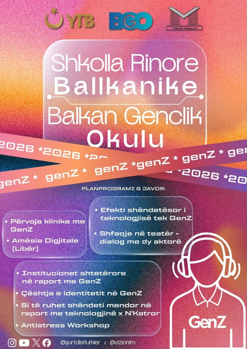 Vizioni-M: HAPEN APLIKIMET PËR SHKOLLËN RINORE BALLKANIKE