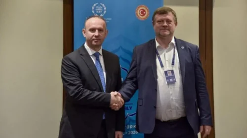 Gashi takon nënkryetarin e Kuvendit të Ukrainës, riafirmohet bashkëpunimi ndërparlamentar