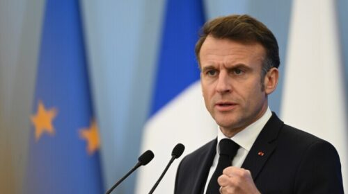 Macron: Bllokada e synuar amerikane në Ngushticën e Hormuzit dhe reagimi i Iranit “gabim nga të dyja palët”
