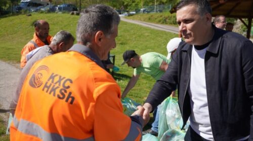 Hoxha në aksion ekologjik në Matkë: Natyra e pastër duhet të bëhet standardi ynë, e jo përjashtim