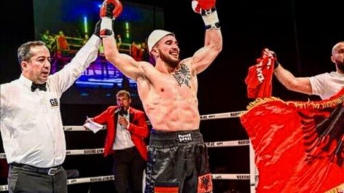 E papritur: Amarildo Bakaj tërhiqet nga boksi në moshën 26-vjeçare